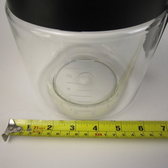 Keurig K-Duo 12 Cup Carafe Glass Replacement Coffee Pot Black Handle & Lid - Picture 11 of 12